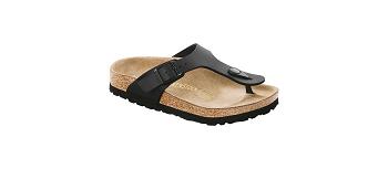 Dětské Gizeh Birkenstock Birko-flor Regular Černé | CZ 149ZUT